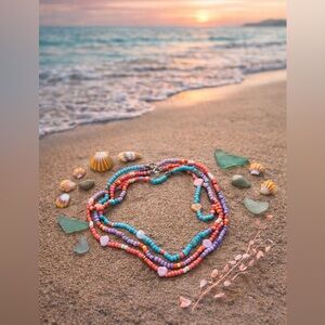 Beachy Y2K vibes necklace